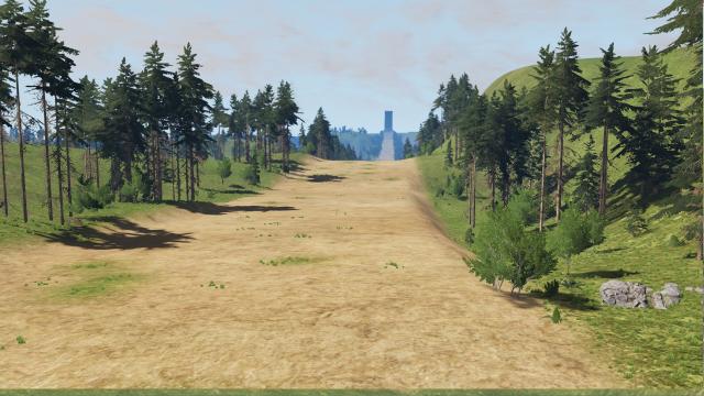 Burns County для BeamNG Drive