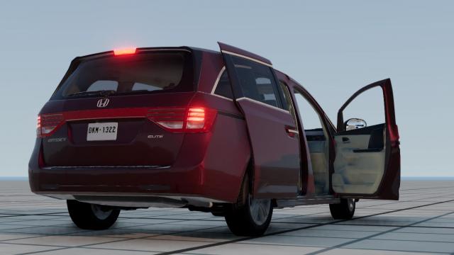 Honda Odyssey (2006-2010) for BeamNG Drive