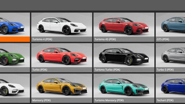 Porsche Panamera for BeamNG Drive