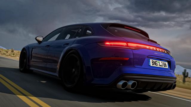 Porsche Panamera for BeamNG Drive