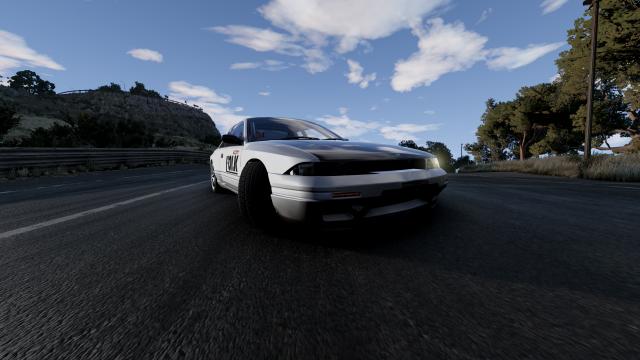 Beercan skin (drift missile diana) для BeamNG Drive