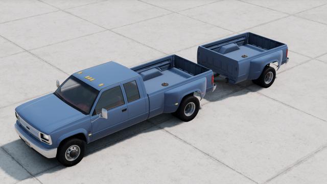 Gavril D-Series Trailers для BeamNG Drive