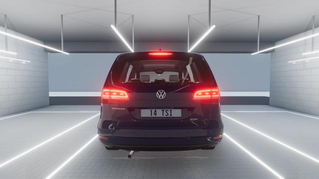 Volkswagen Sharan (2016) for BeamNG Drive