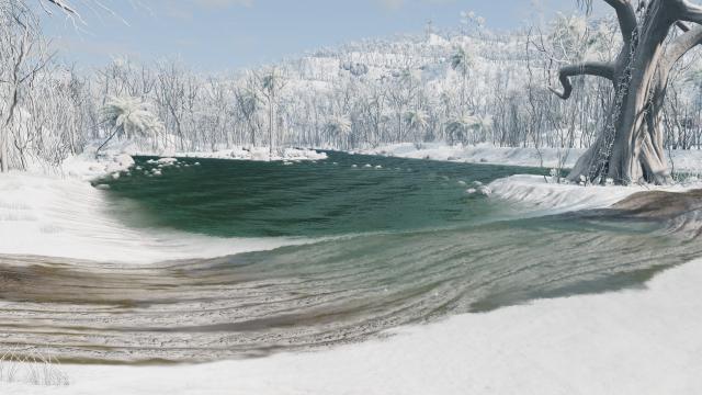 Jungle Rock Island Snowy для BeamNG Drive