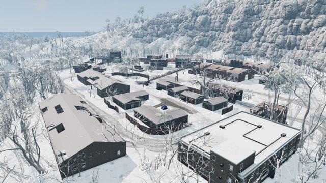 Jungle Rock Island Snowy для BeamNG Drive
