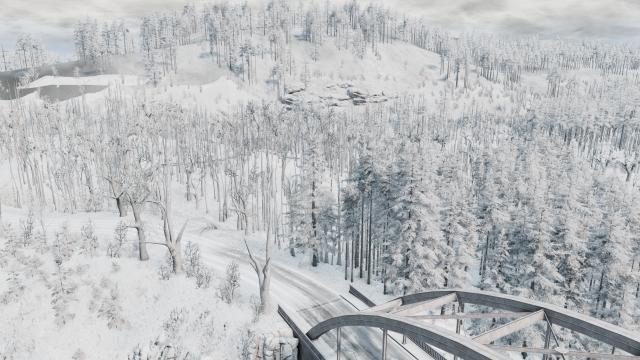 East Coast snowing