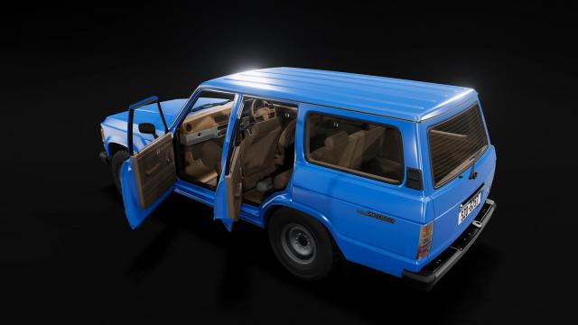 Toyota Land Cruiser FJ60 Series для BeamNG Drive