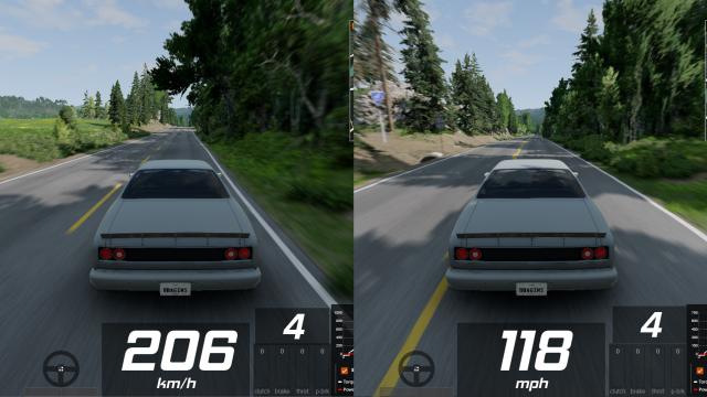 Speedometer for BeamNG Drive