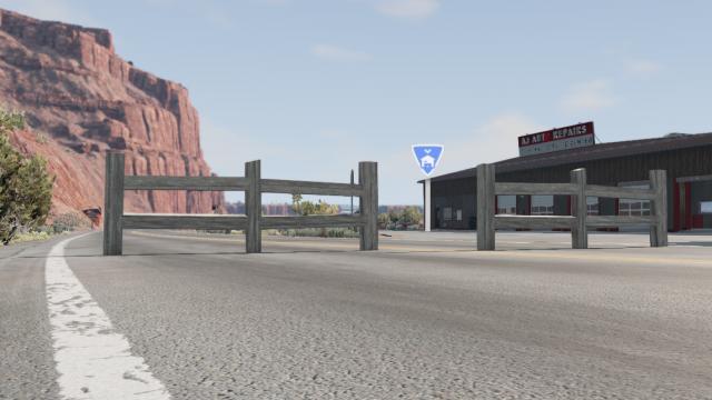 Wooden Fence for BeamNG Drive
