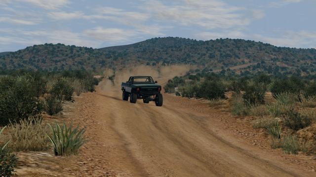 REKT Desert Hills Baja для BeamNG Drive