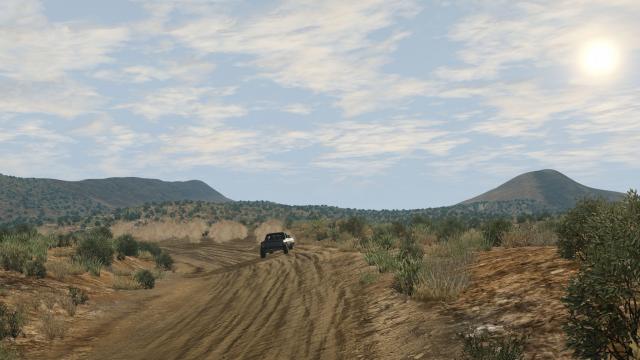 REKT Desert Hills Baja для BeamNG Drive