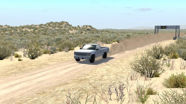 Off Road Open Desert Trails for BeamNG Drive