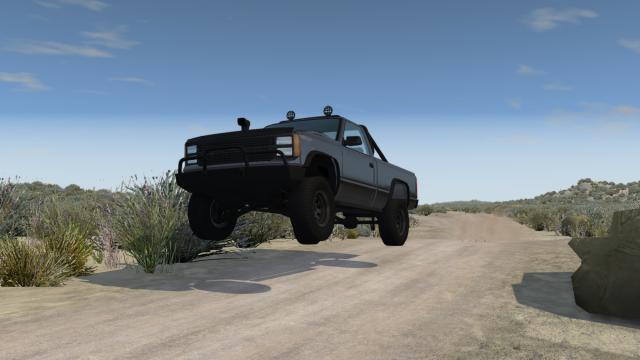 Off Road Open Desert Trails for BeamNG Drive