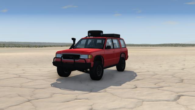 Off Road Open Desert Trails for BeamNG Drive