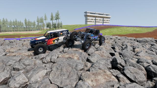 Crandon Ultra 4 Short Course для BeamNG Drive