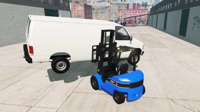 Wolf Heavy Industries Medium Duty Forklift for BeamNG Drive