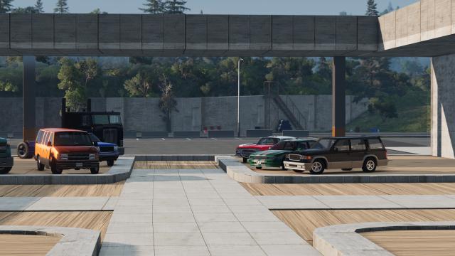 PGR2 Test track and showroom for BeamNG Drive