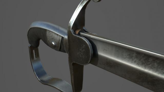 1796 Calvary Saber - Британская кавалерийская сабля для Blade And Sorcery