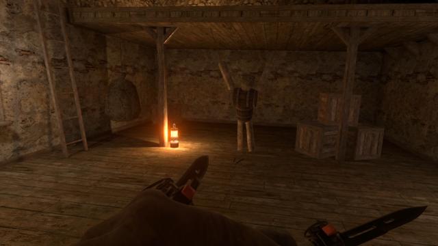 Ballistic Knife for Blade And Sorcery