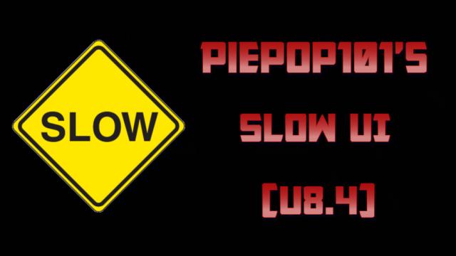 Slow UI