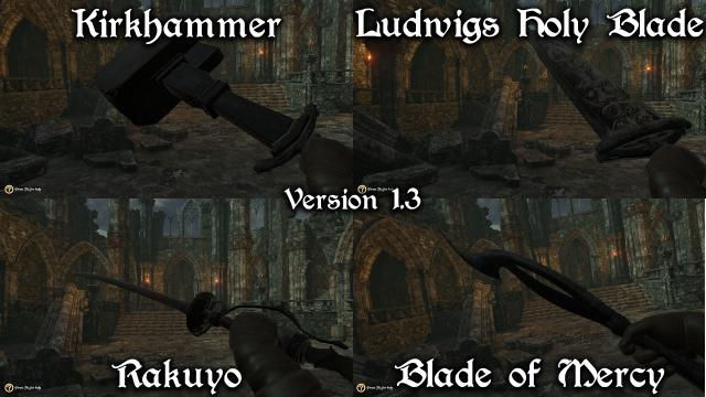 Bloodborne Trick Weapons для Blade And Sorcery