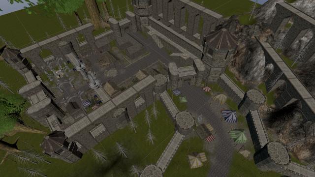 Godina's Small Medieval City for Blade And Sorcery
