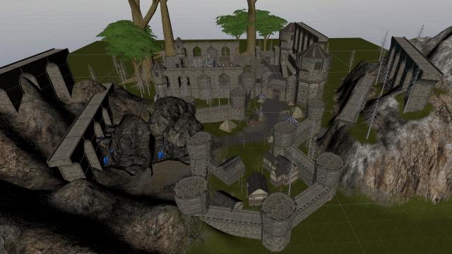 Godina's Small Medieval City for Blade And Sorcery