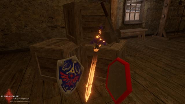 Fox's Ocarina of Time Pack - Master Sword - Mirror Shield - Megaton Hammer and Hylian Shield