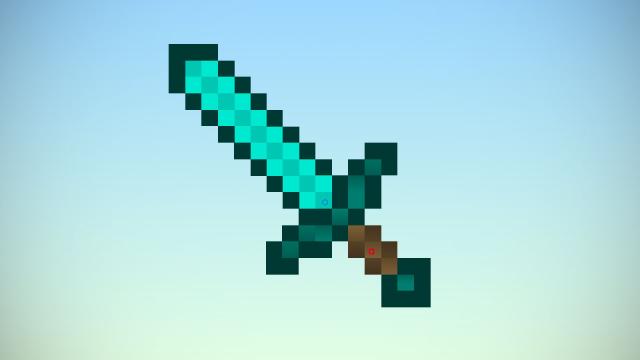 Minecraft Diamond Sword