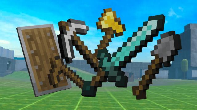 Modpack: Minecraft Weapons & Avatars for Bonelab