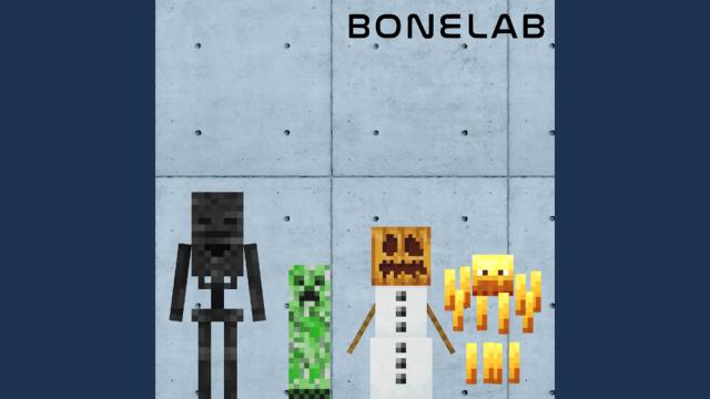 Modpack: Minecraft Weapons & Avatars for Bonelab