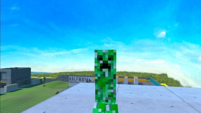 Modpack: Minecraft Weapons & Avatars for Bonelab