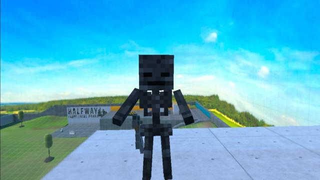 Modpack: Minecraft Weapons & Avatars for Bonelab