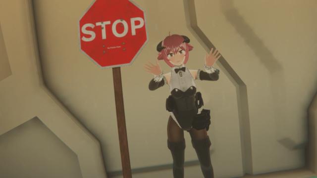Stop Sign Melee Weapon
