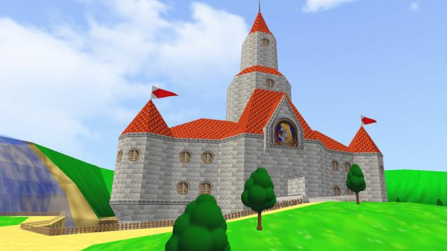 Princess Peach's Castle for Bonelab