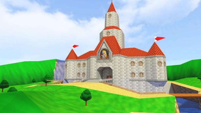 Princess Peach's Castle for Bonelab