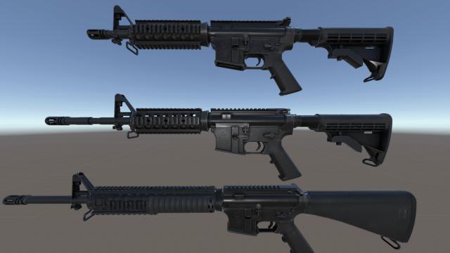The American Rifle Pack (Suppressor Attachments) for Bonelab