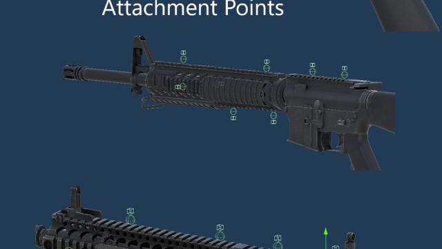 The American Rifle Pack (Suppressor Attachments) for Bonelab