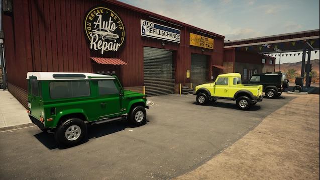 1997 Land Rover Defender 90 for Car Mechanic Simulator 2021