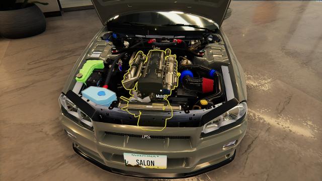 Nissan Skyline R34 for Car Mechanic Simulator 2021