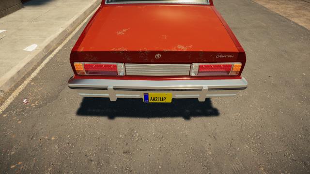 Номерные знаки UK / GB License Plates для Car Mechanic Simulator 2021