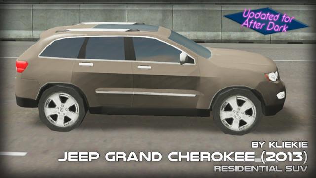 Jeep Grand Cherokee (2013) для Cities: Skylines