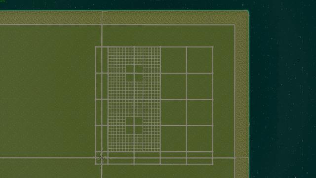 Quadrant Map - A flat map ideal for building for Cities: Skylines 2