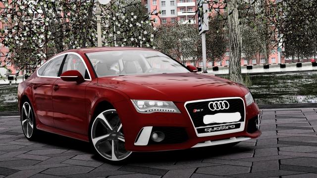 Audi RS7 sportback 2013 for City Car Driving