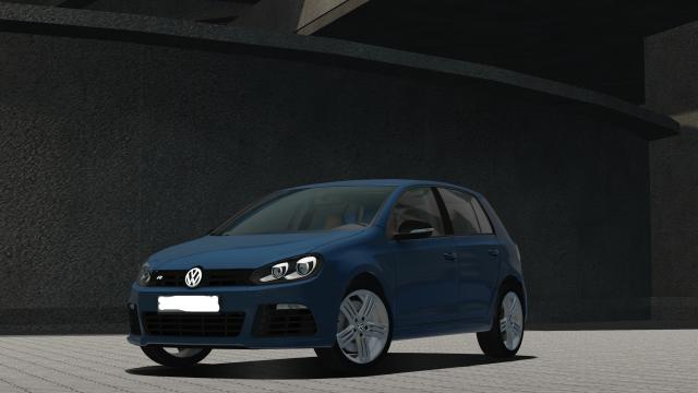 2010 Volkswagen Golf 6R для City Car Driving
