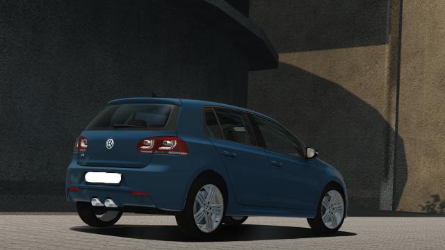 2010 Volkswagen Golf 6R для City Car Driving