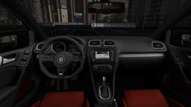 2010 Volkswagen Golf 6R для City Car Driving