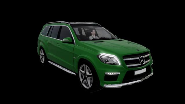 Mercedes-Benz GL63 AMG для City Car Driving
