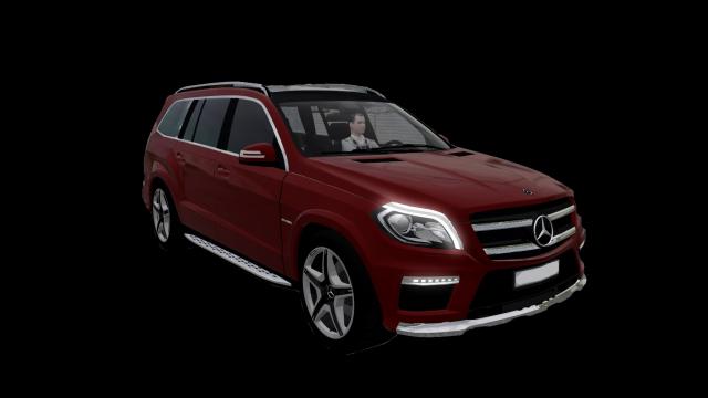 Mercedes-Benz GL63 AMG для City Car Driving
