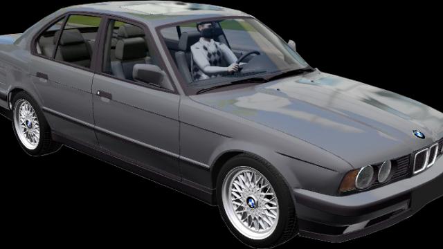 BMW 525i E34 1995 for City Car Driving